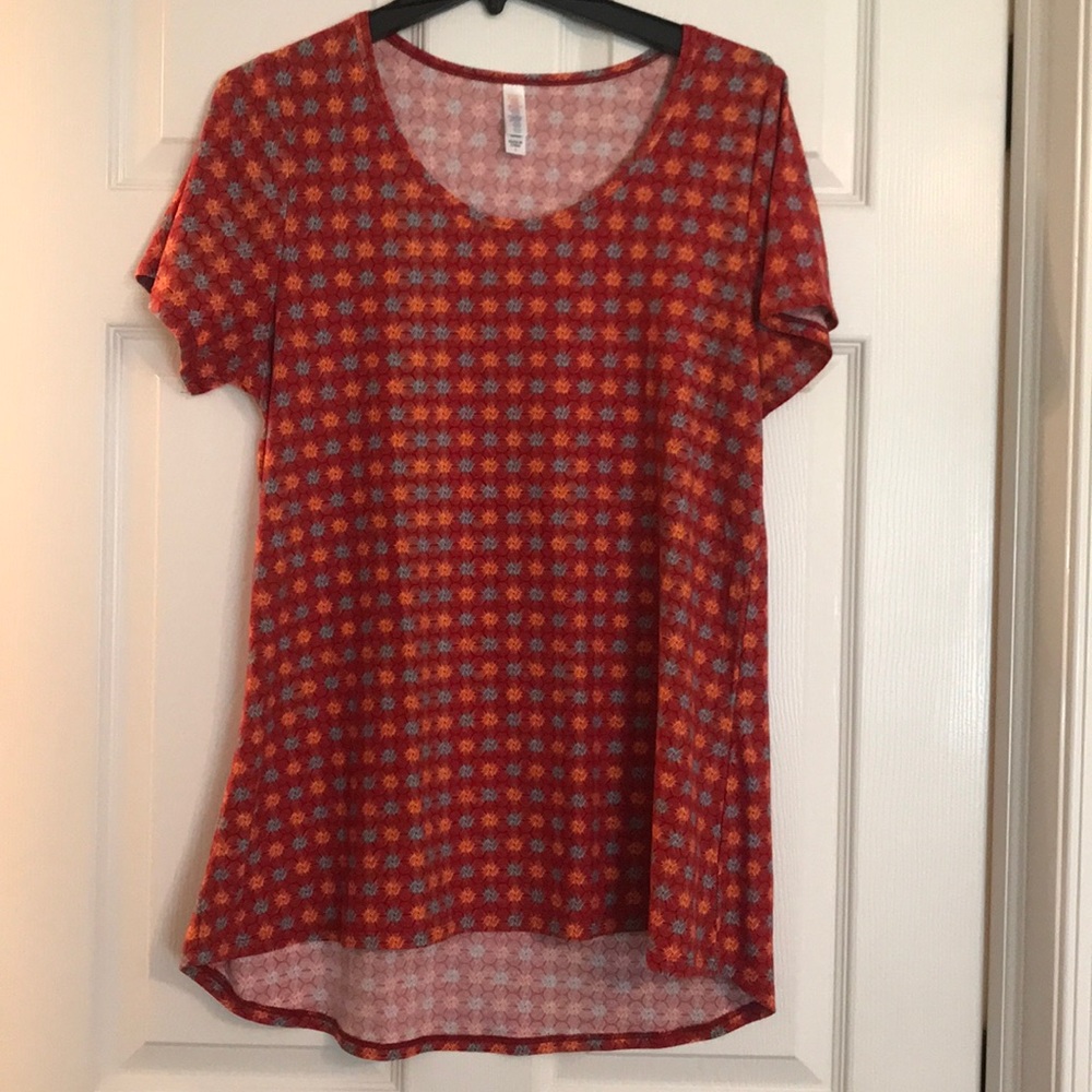 LuLaRoe Large Classic Tee Legging Material